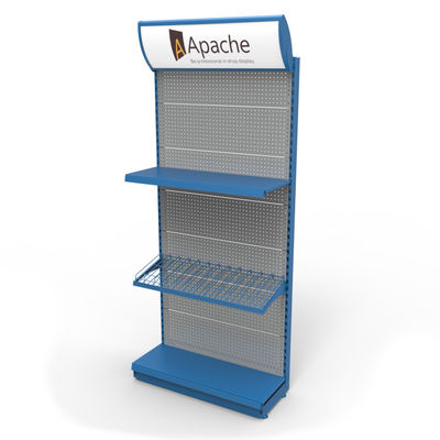 แท่นวางเครื่องสำอาง Kena Metal Pegboard Display Stands ห้างสรรพสินค้า