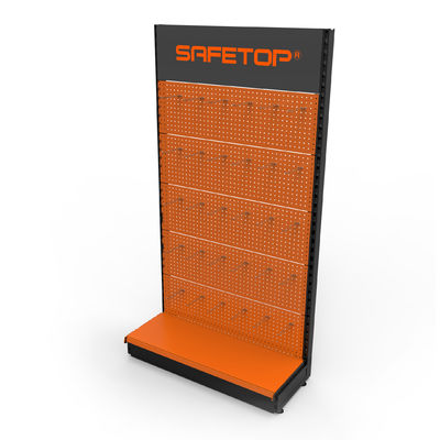 ซูเปอร์มาร์เก็ต Pop Pos Display Gondolas Tool Display Rack Metal Tool โลโก้ที่กำหนดเอง